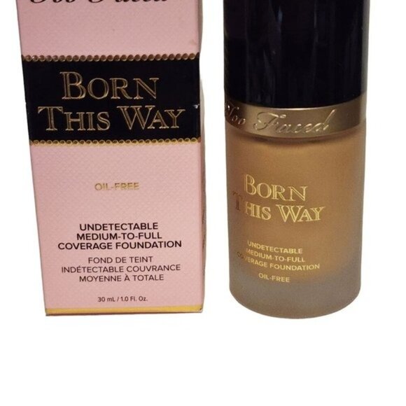 Too Faced Born This Way Undetectable Oil Free Foundation LIGHT BEIGE Full Size - Picture 5 of 8